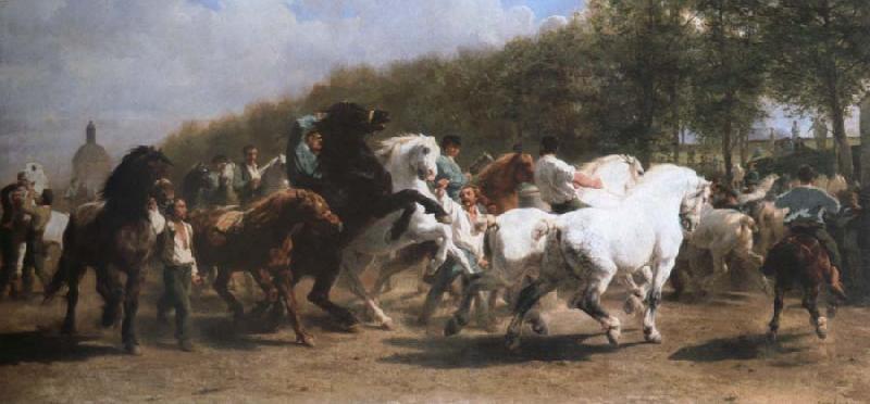 Rosa Bonheur the horse fair Germany oil painting art